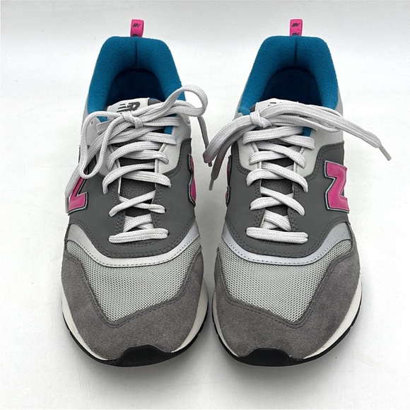 New Balance 997H Castlerock Gray Blue Pink Running Sneakers Mens Size 11.5 D